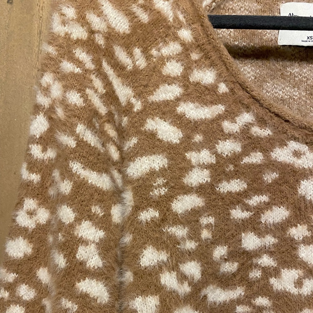 Abercrombie Leopard Print Sweater - image 4
